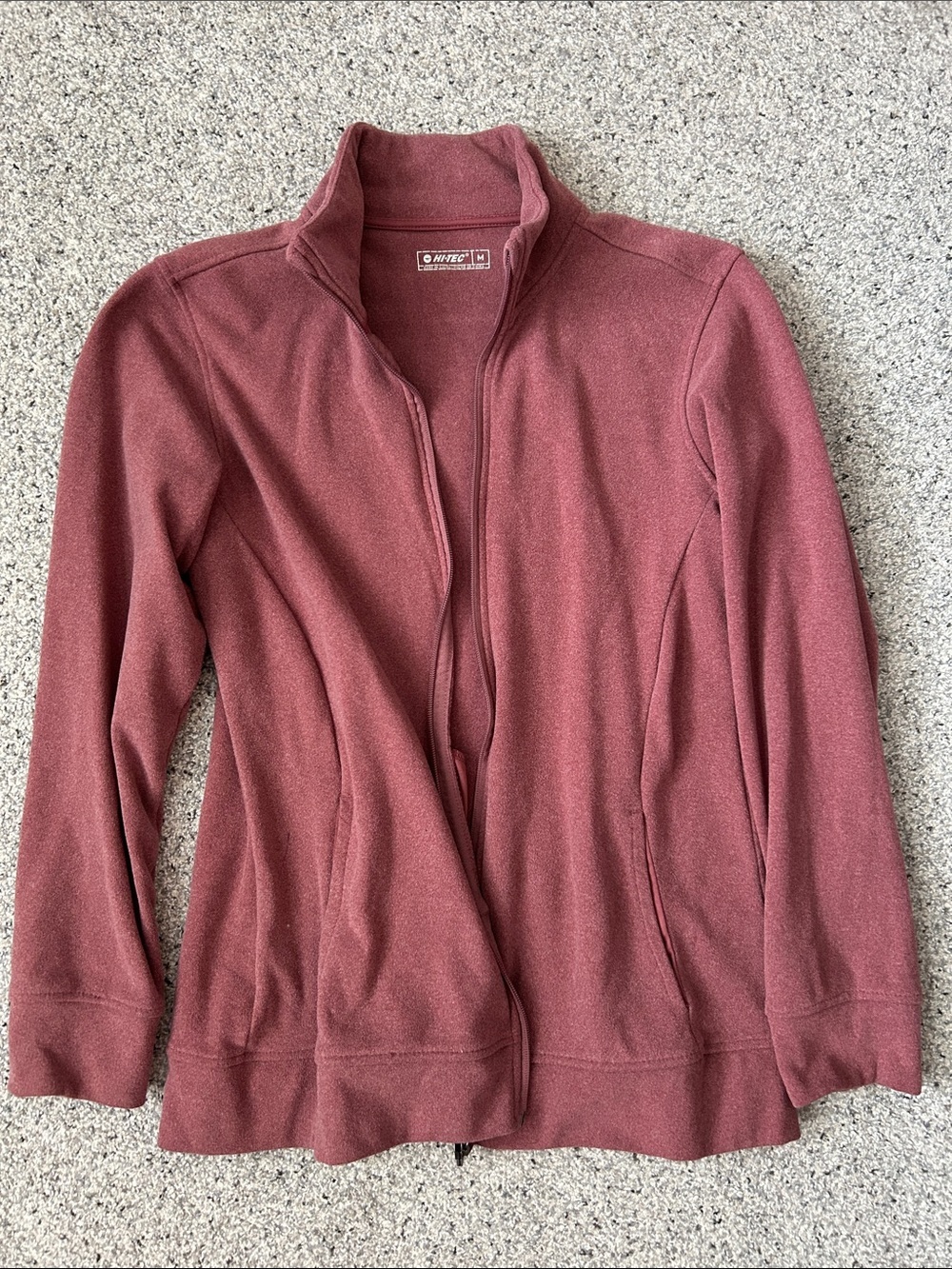 Hi-Tec Women's Dusty Rose Zip-Front Bomber Jacket